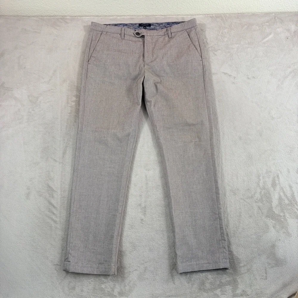 Ted‎ Baker London Volvek Classic Fit Trousers Pants in Brown Men 36Rx32 NWOT